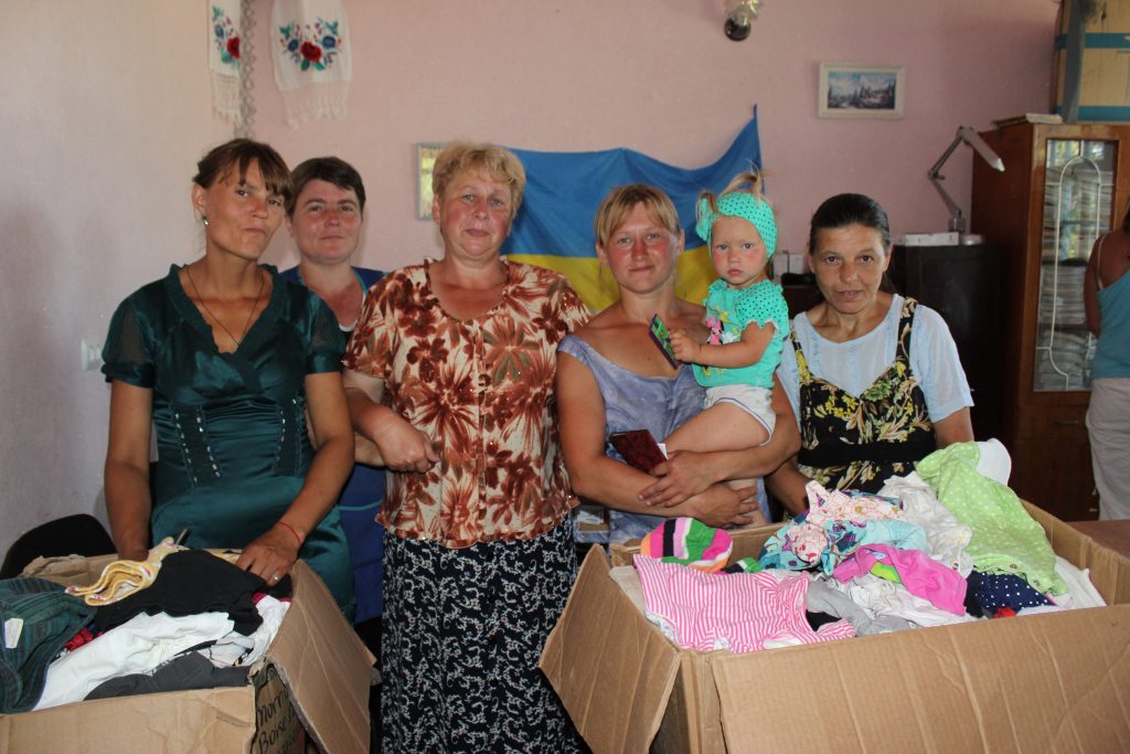 Адресная помощь жителям с. Борсуки